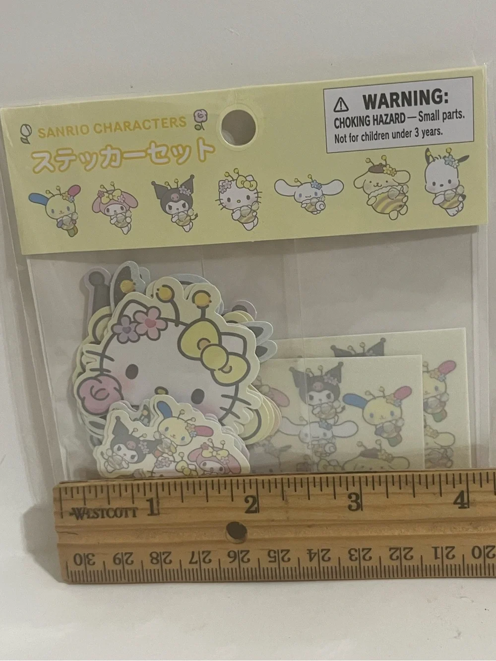 Sanrio Character Bee Series Sticker Pack